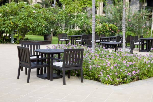 Courtyard Landscaping in Jacksonville