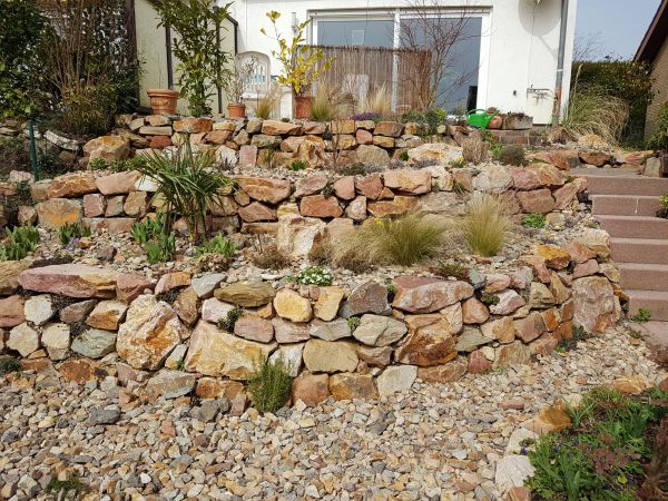 Rock Garden Construction in Jacksonville