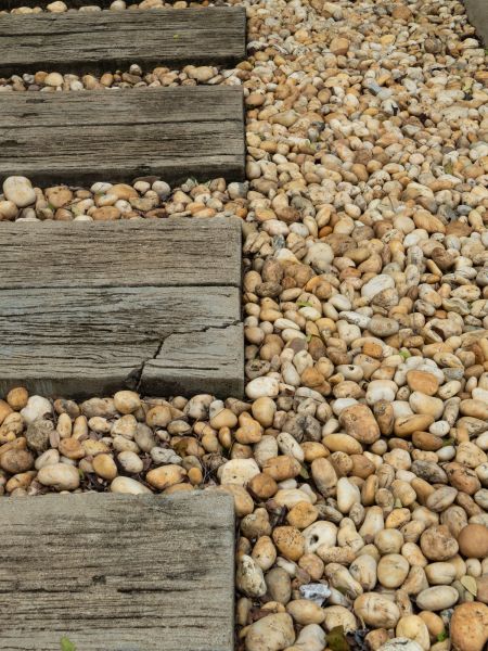 Pea Rock Installation in Jacksonville